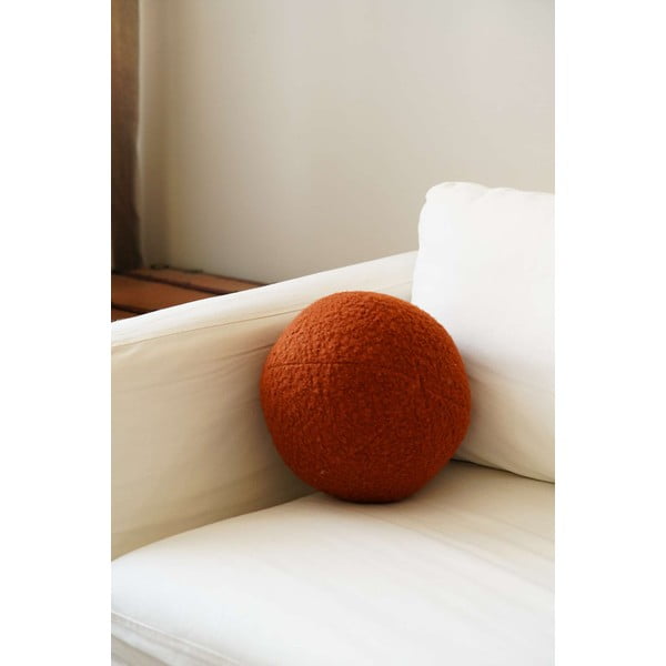 Iš boucle dekoratyvinė pagalvėlė ø 25 cm Top – Mioli Decor-image-1