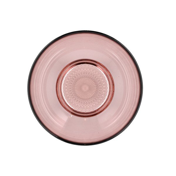 Rožinės spalvos stiklinis dubuo ø 24 cm Kusintha - Bitz-image-2