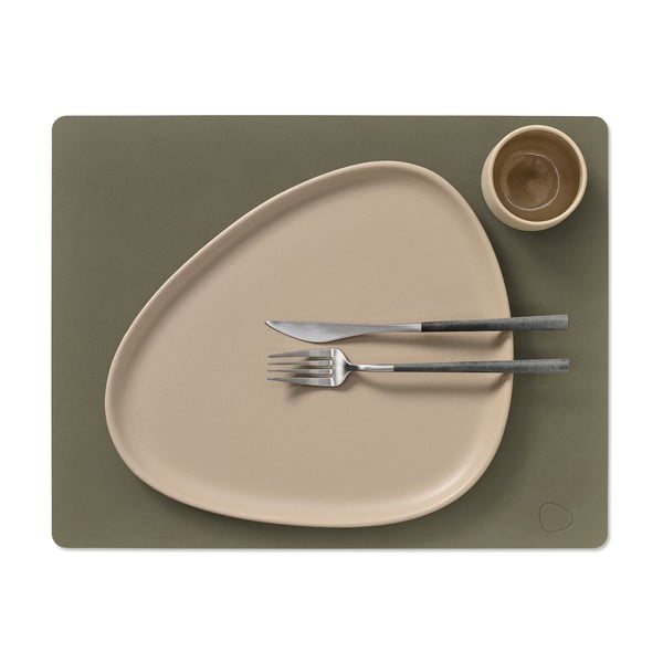 Iš eko odos padėkliukas 35x45 cm Square L Nupo – LIND DNA-image-2