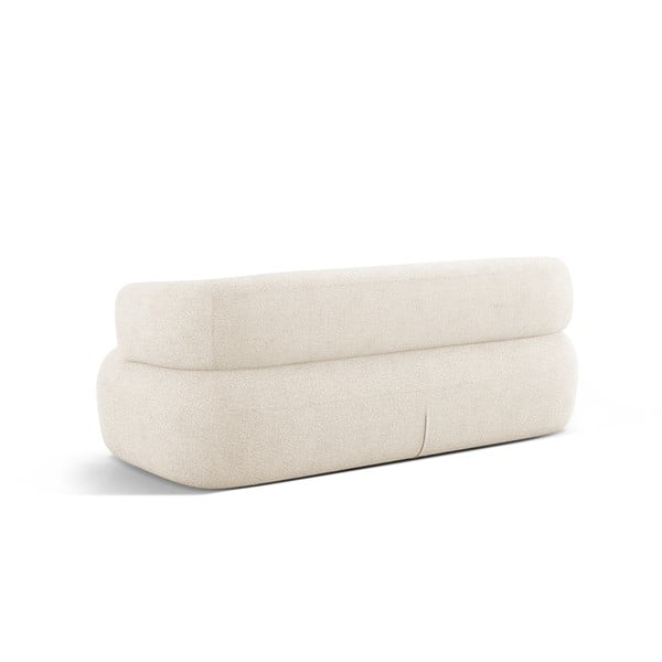 Iš boucle sofa smėlio spalvos 178 cm Jenny – Micadoni Home-image-3