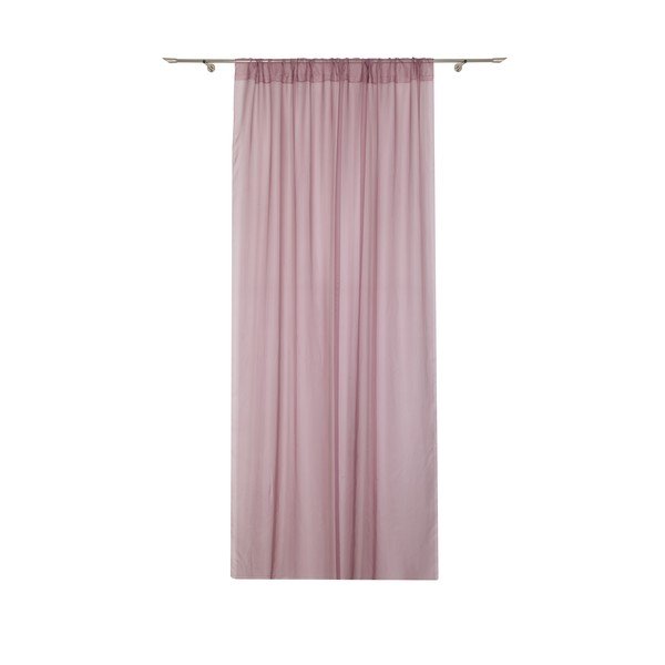 Permatoma užuolaida rožinės spalvos 140x245 cm Voile – Mendola Fabrics-image-2