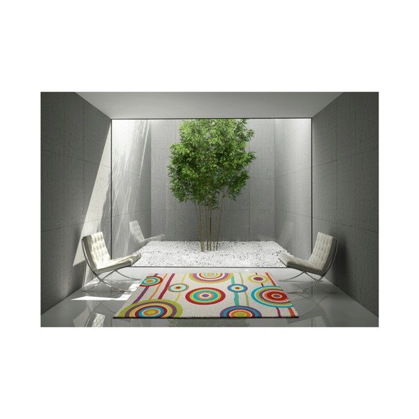Kilimas Universal Clara Bianco, 133 x 190 cm-image-1