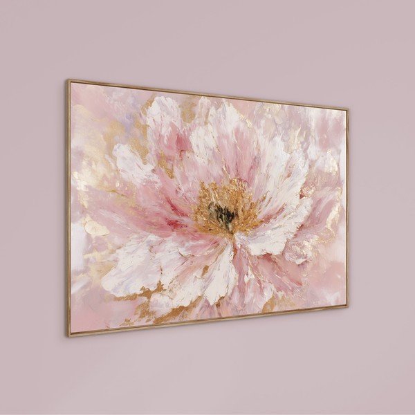 Spausdintas paveikslas su rėmeliu/tapyba ant drobės 100x70 cm Floral Whispers – Styler-image-2