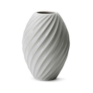 Balta porcelianinė vaza Morsø River, aukštis 16 cm
