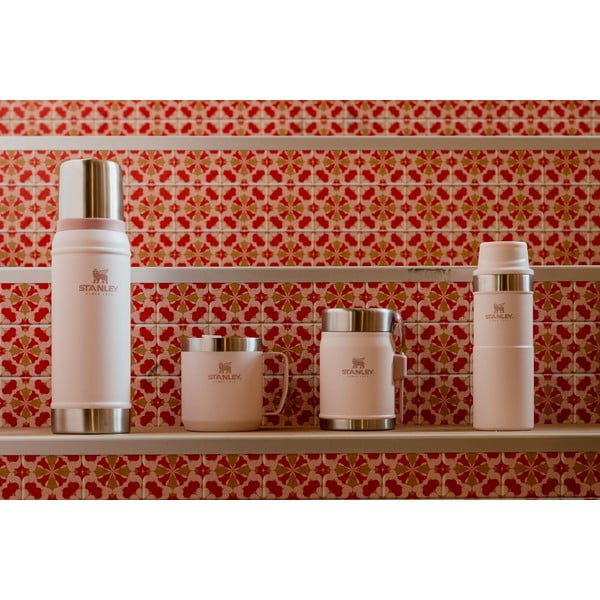 Šviesiai rožinės spalvos iš nerūdijančio plieno maistui termosas Legendary Classic Rose Quartz – Stanley-image-4