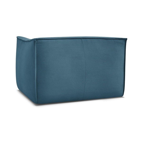 Mėlynos spalvos krėslas iš kordinio velveto Giorgia – Bobochic Paris-image-3