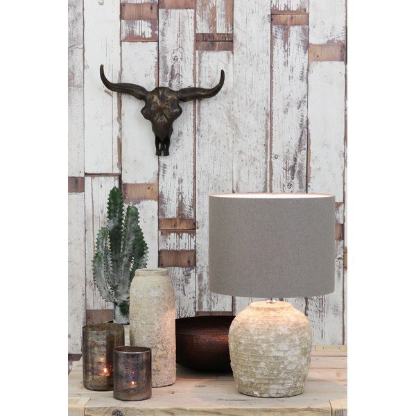 Šviestuvo gaubtas pilkos spalvos ø 40 cm Livigno – Light & Living-image-1