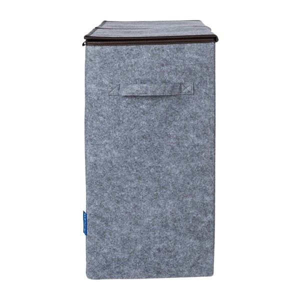 Wenko Duo pilkai rudas dvigubas skalbinių krepšys, 82 l-image-3