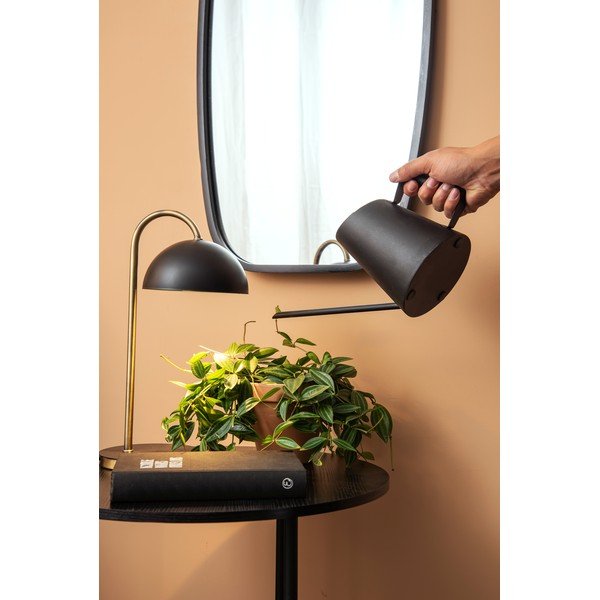 Juodos spalvos metalinis arbatinukas PT LIVING Grace, aukštis 20 cm-image-1