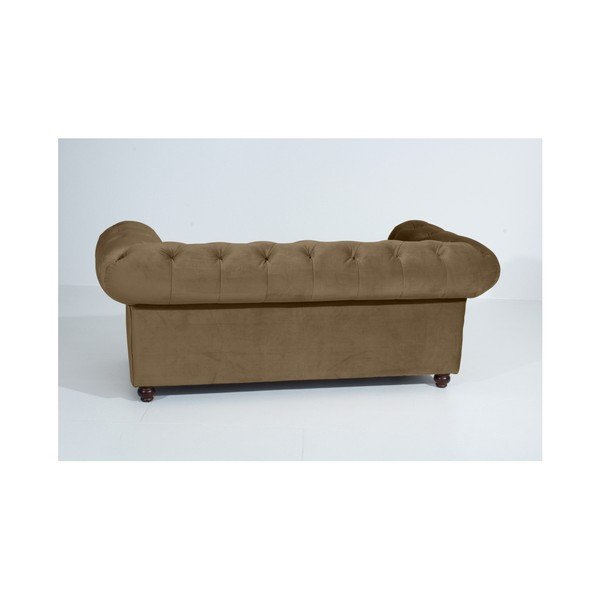 Smėlio rudos spalvos sofa "Max Winzer Orleans Velvet", 196 cm-image-3