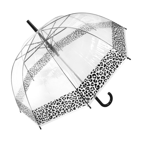 Skaidrus "Ambiance" skėtis "Leopard", ⌀ 85 cm