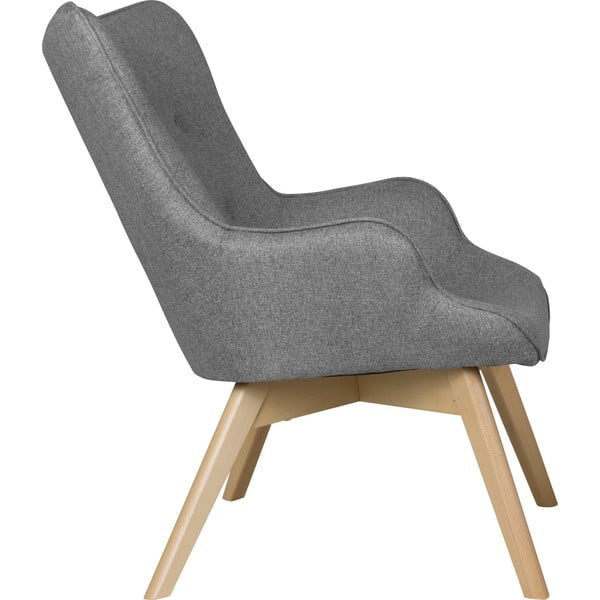 Pilkos spalvos krėslas Niko – Ropez-image-3