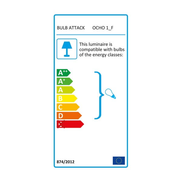 Mėlynas natūralios medienos grindų šviestuvas Sotto Luce Ocho XL, ⌀ 45 cm-image-4