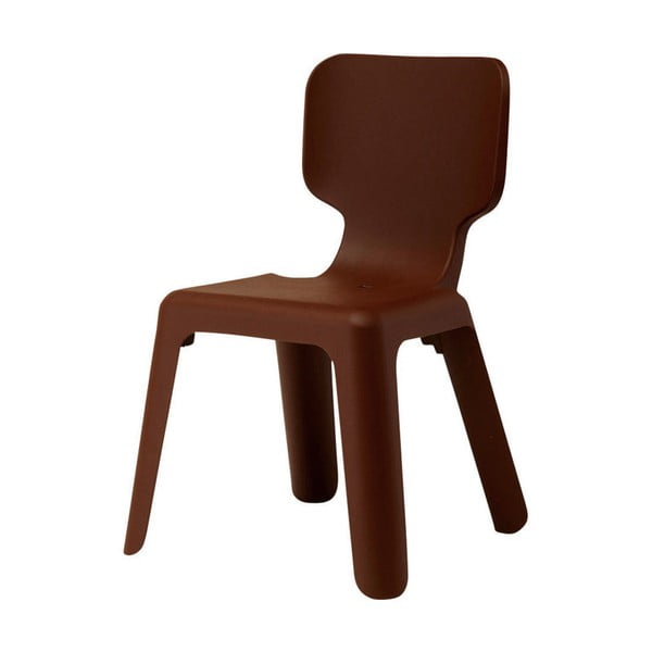 Vaikiška rudos spalvos sudedama kėdutė "Magis Alma-image-1