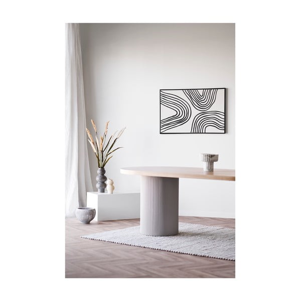 Smėlio spalvos iš keramikos vaza (aukštis 19,5 cm) Rona – House Nordic-image-2
