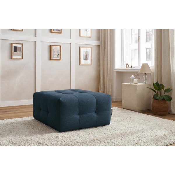 Tamsiai mėlynos spalvos modulinės sofos dalis Kleber - Bobochic Paris-image-4