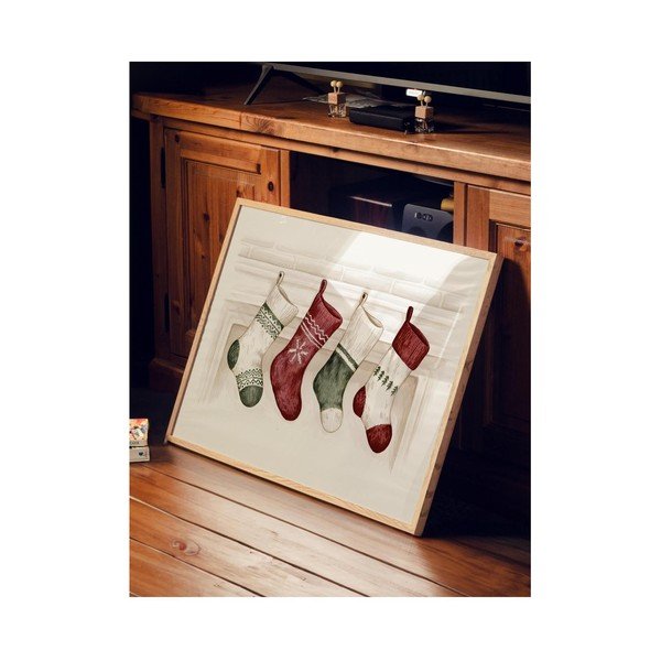 Spausdintas paveikslas su rėmeliu 30x40 cm – Wallity-image-1