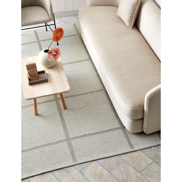 Kreminės spalvos lauko ir vidaus kilimas 180x260 cm Ada Fossil – Pappelina-image-3