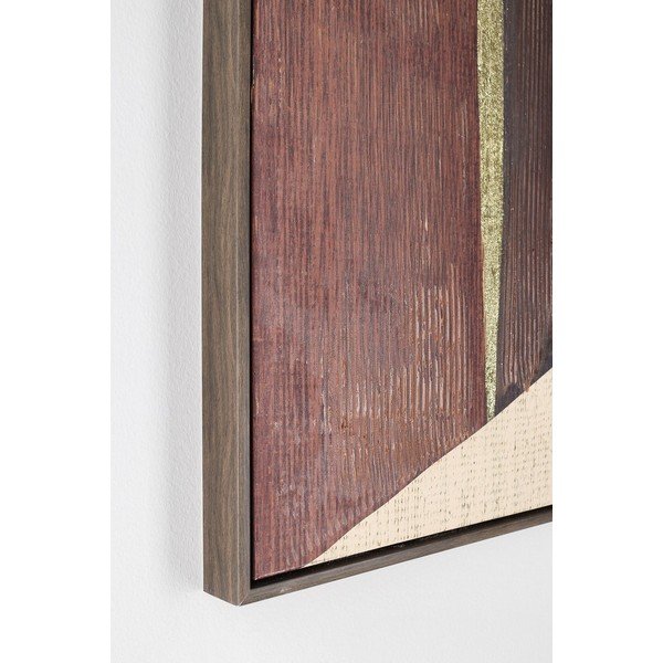 Spausdintas/su rankomis dažytais elementais paveikslas su rėmeliu/tapyba ant drobės 83x123 cm Gallery – Bizzotto-image-2