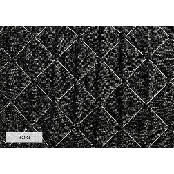 Juoda minkšta dvigulė lova su grotelėmis 180x200 cm Sleepy Luna - Miuform-image-4