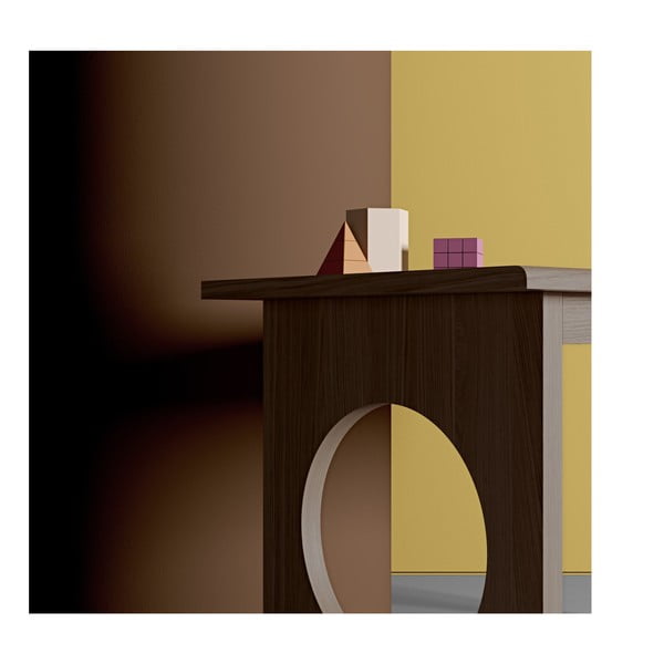 Rudas stalas Woodman Bau-image-1