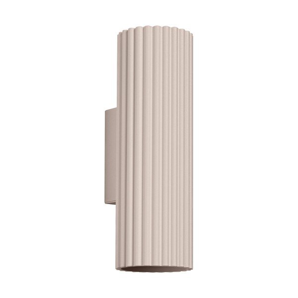 Taupe spalvos iš metalo sieninė lempa ø 6,5 cm Gleam – Sollux