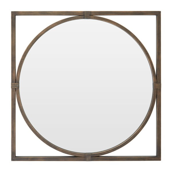 Sieninis veidrodis su bronzos spalvos metaliniu rėmu "Premier Housewares Jair