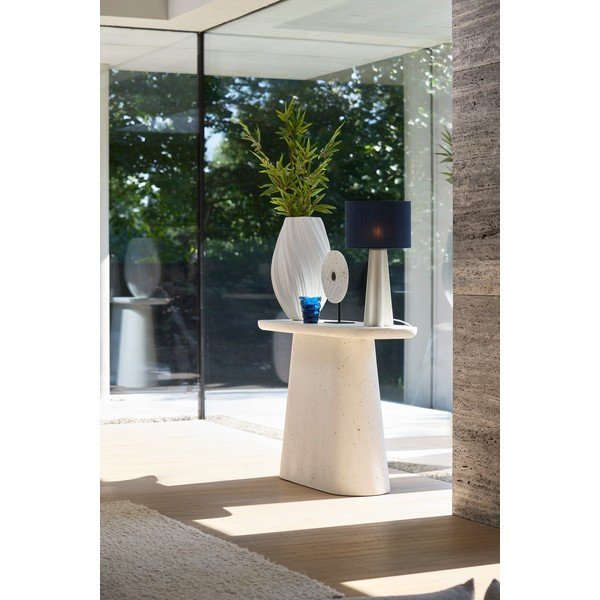 Baltos spalvos konsolinis staliukas 40x120 cm Hamura – Light & Living-image-1