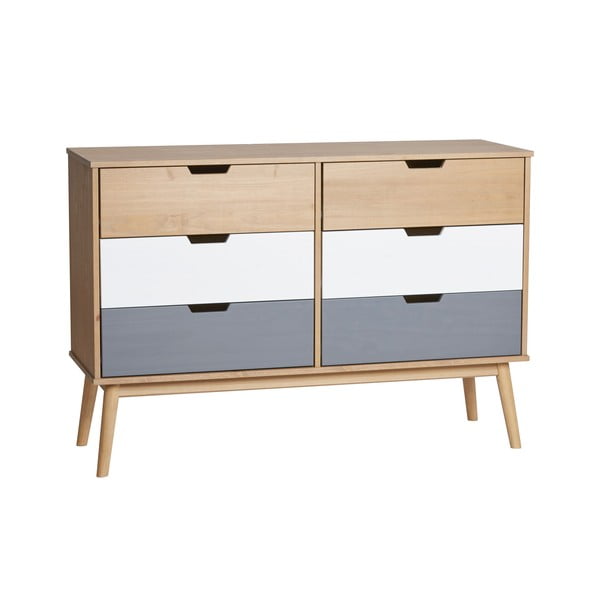 Komoda iš pušies masyvo Marckeric Cusco, plotis 120 cm-image-4