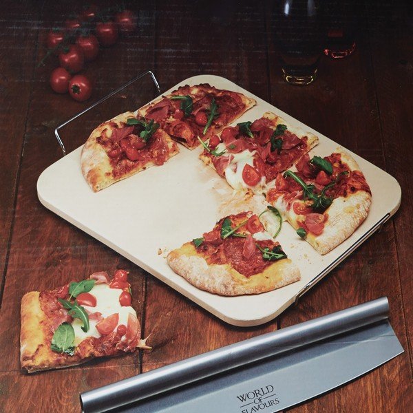 Padėklas su picos pjaustytuvu "Kitchen Craft Italia-image-1