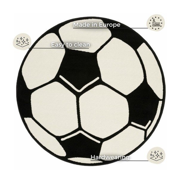 Vaikiškas kilimas Hanse Home Football, ⌀ 200 cm-image-3