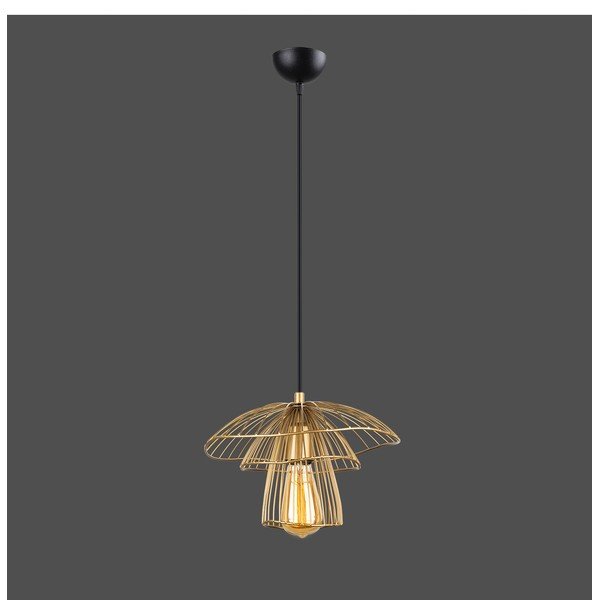 Aukso spalvos pakabinamas šviestuvas Squid Lighting Root, aukštis 117 cm-image-1