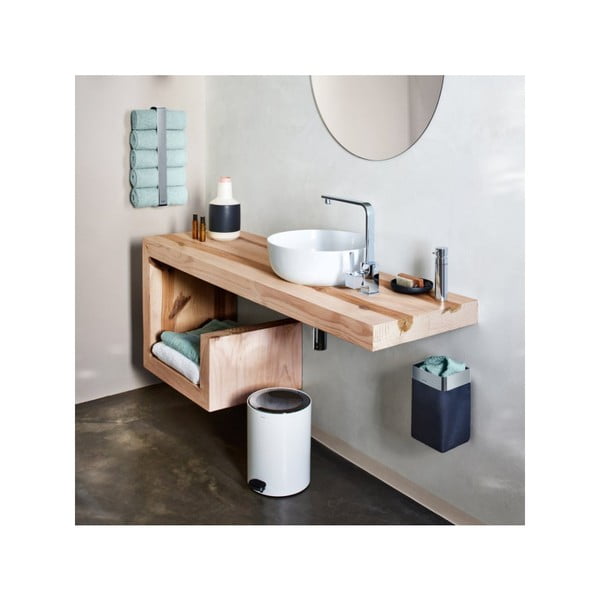 Iš tekstilės skalbinių krepšys antracito spalvos Nexio – Blomus-image-1