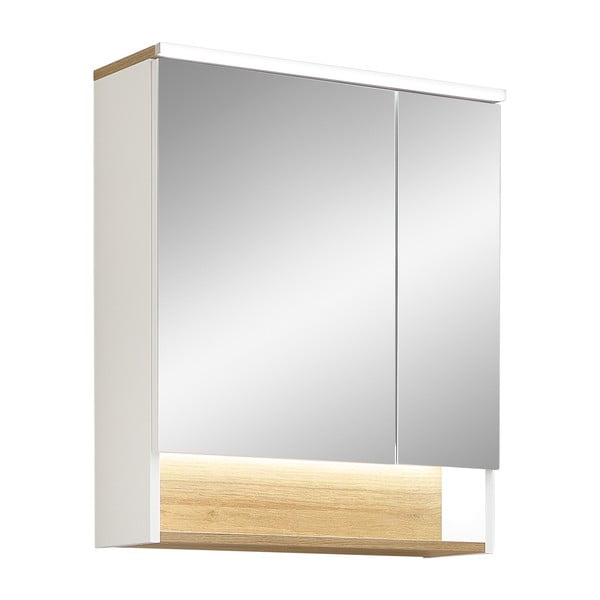 Baltos spalvos vonios daiktadėžė 72x60 cm Quickset 383 – Pelipal-image-2