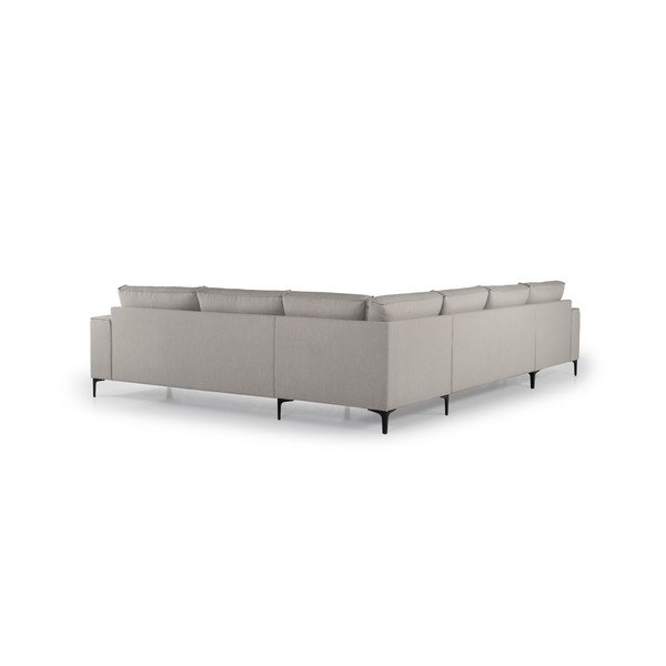 Kampinė sofa smėlio spalvos (su kairiuoju kampu) Copenhagen – Scandic-image-2