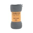 Pilkas pledas Tiseco Home Studio Mini Waffle, 130 x 170 cm