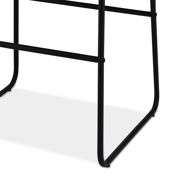 2 tamsiai rudų baro kėdžių rinkinys Furnhouse Indiana-image-2