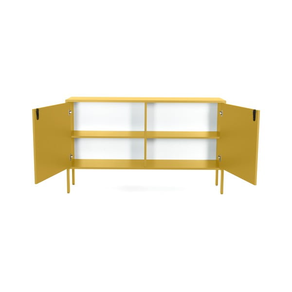 Geltonos spalvos komoda Tenzo Uno, plotis 148 cm-image-4