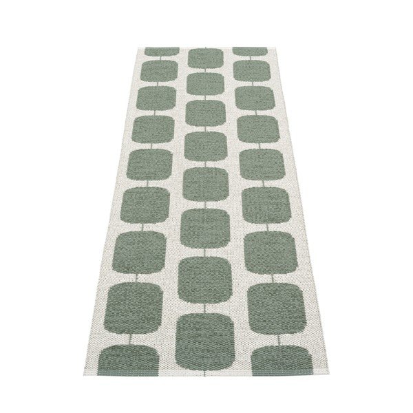 Žalios spalvos/kreminės spalvos lauko kilimas 70x200 cm Sten Army – Pappelina-image-2