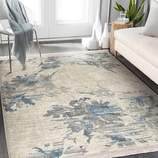 Mėlynai smėlio spalvos kiliminė danga 80x200 cm - Mila Home