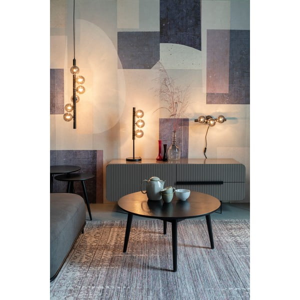 Sieninė lempa juodos ir baltos spalvos Monica – White Label-image-4