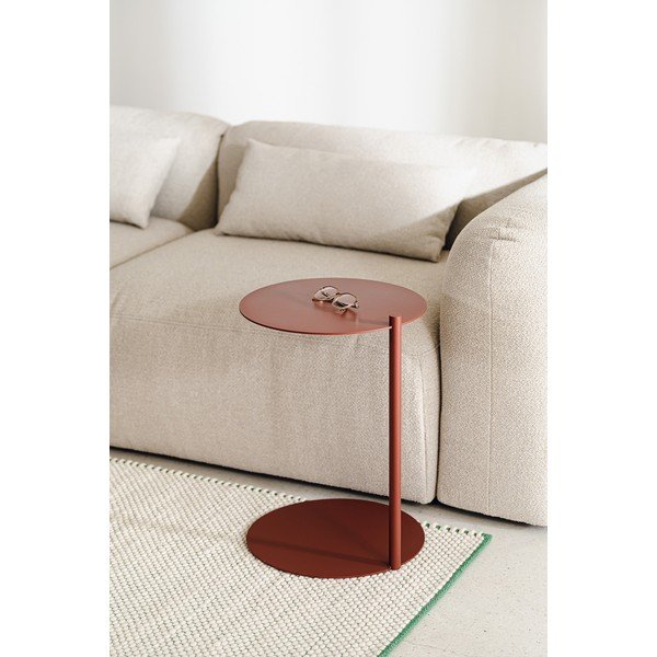 Iš plieno apvalios formos šoninis stalas 41x40 cm Ande – noo.ma-image-3