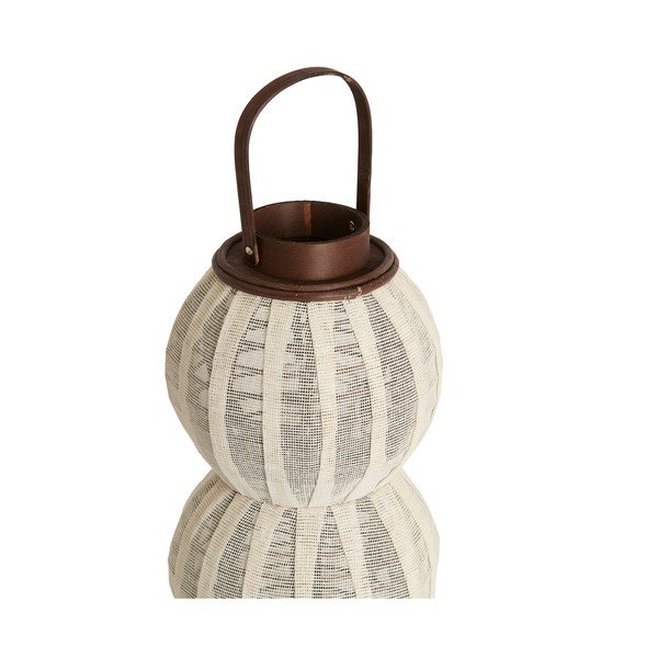 Iš medžio/iš tekstilės žibintas (aukštis 48 cm) Arbore – Light & Living-image-2