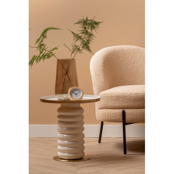 Iš metalo apvalios formos šoninis stalas ø 41 cm Ruby – Leitmotiv-image-1