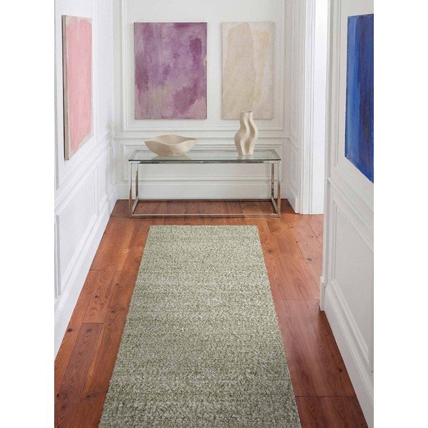 Rankų darbo šviesiai žalios spalvos kilimas 80x300 cm Notting Hill Portobello – Ted Baker-image-1