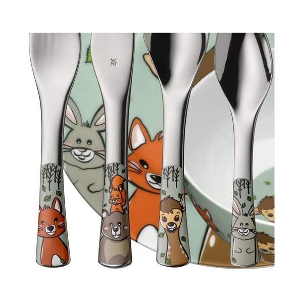 Vaikiški valgomojo rinkiniai iš porceliano 6 vnt. Forest Friends – WMF-image-4