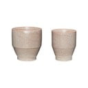 Iš keramikos rankų darbo gėlių vazonų dangteliai 2 vnt. ø 16 cm Ashes – Hübsch