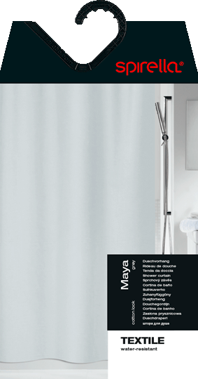 Dušo užuolaida 120x200 cm Maya – Spirella-image-1