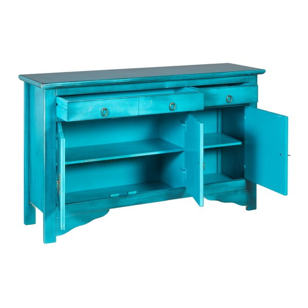 Mėlyna spinta Evergreen House Credenza-image-3
