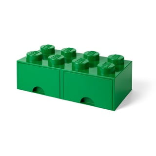 Žalia daiktadėžė su 2 stalčiais LEGO®